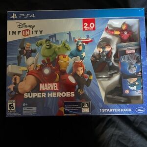 Disney Infinity 2.0 Edition Marvel Super Heroes Starter Pack for PS4
